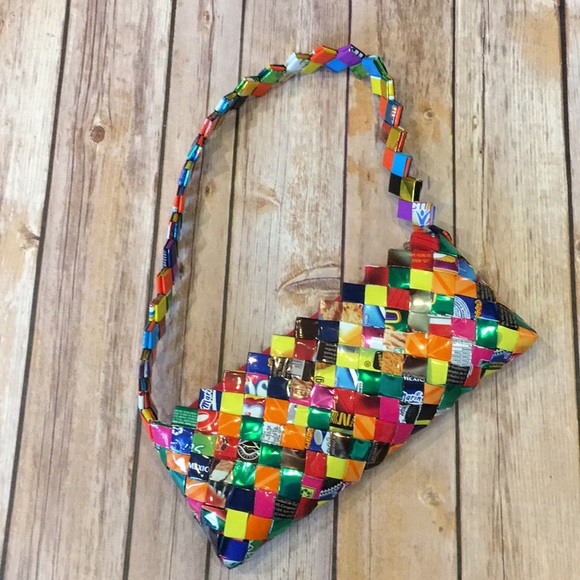 Handbags - Super cute handmade wrapper purse